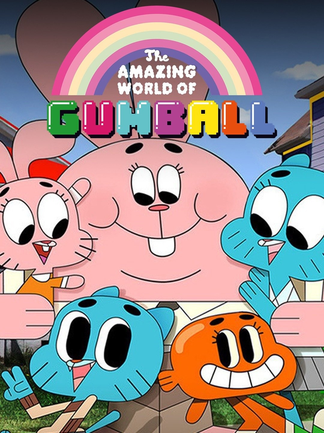 Download free The Amazing World Of Gumball Characters Smiling Together  Wallpaper - MrWallpaper.com